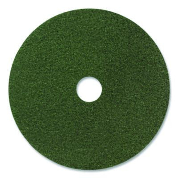 Black Diamond 3000 Grit Diamond Pad, 17" Diameter, Black And Green, 2/Carton