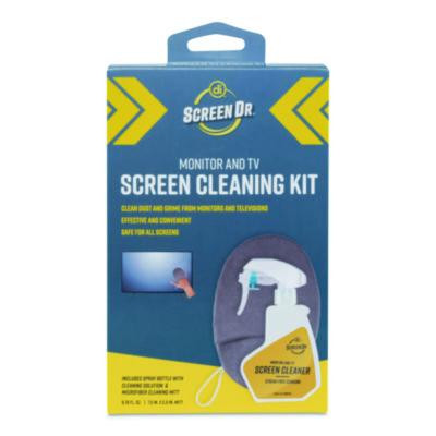 Screen Dr Monitor And Tv Screen Cleaning Kit, 6.76 Oz Spray Bottle With Microfiber Mitt