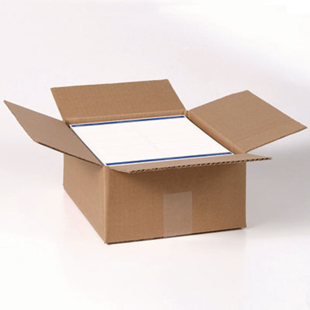 Shipping Labels w/ Trueblock Technology, Inkjet/Laser Printers, 2 x 4, White, 10/Sheet, 500 Sheets/Carton