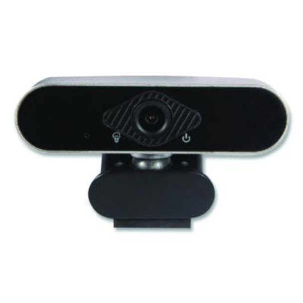 Hd Elite Portable Webcam, 1920 Pixels x 1080 Pixels, 2 Mpixels, Black