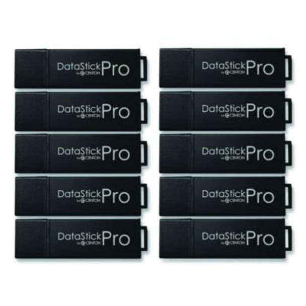 Datastick Pro Usb 3.2 Type A Flash Drive, 32 Gb, Black, 10/Pack