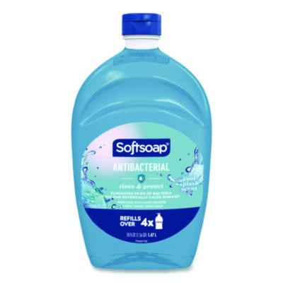 Antibacterial Liquid Hand Soap Refill, Cool Splash, 50 Oz Bottle