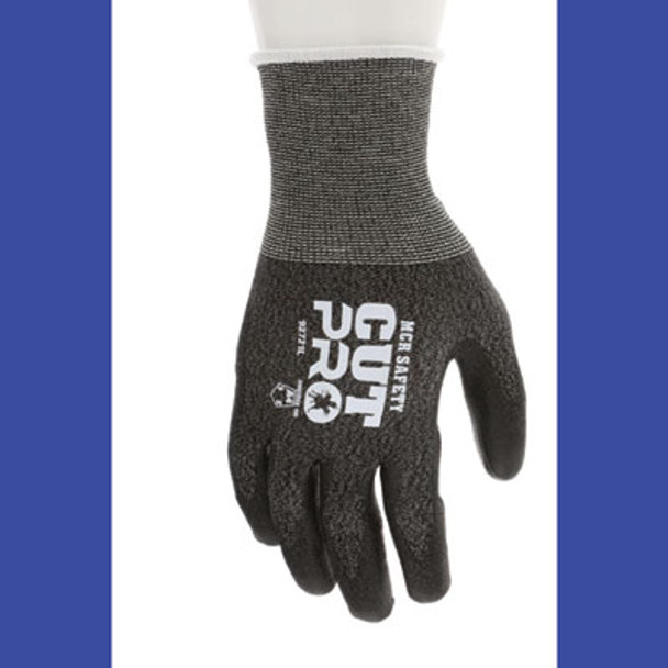Cut Pro 92721 Gloves, 10" Long, Medium, Black, 12 Pairs