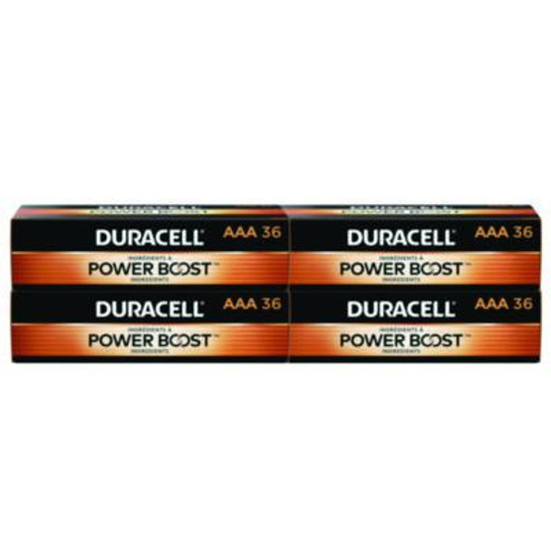 Power Boost Coppertop Alkaline Aaa Batteries, 36/Pack, 4 Packs/Carton