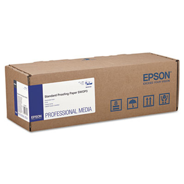 Standard Proofing Paper Roll Swop3, 9 Mil, 17" X 100 Ft, Semi-Matte White