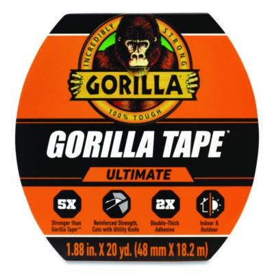 Ultimate Tape, 3" Core, 1.88" x 20 Yd, Black