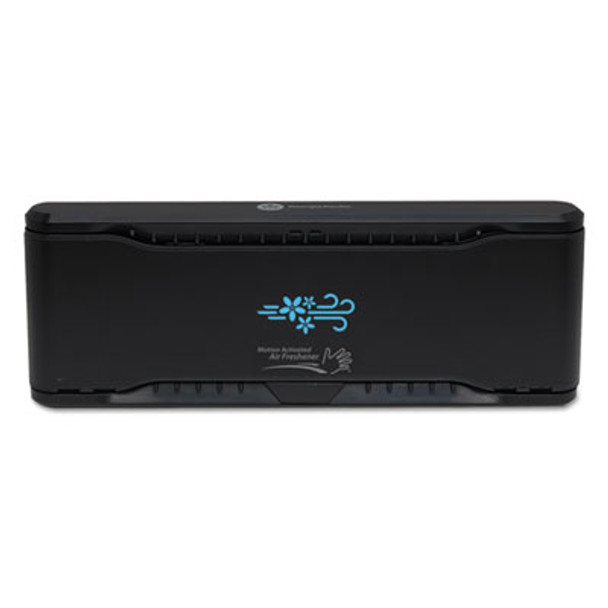 Activeaire Automated In-Stall Freshener Dispenser, 9.5" X 1.17" X 3.5", Black