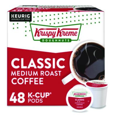 Classic Coffee K-Cups, Medium Roast, 0.33 Oz, 48/Box