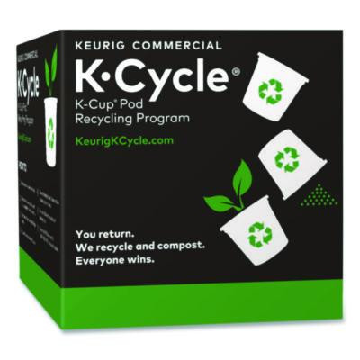 K-Cycle K-Cup Pod Recycling Station, Plastic, Black/Green/White, 5/Pack
