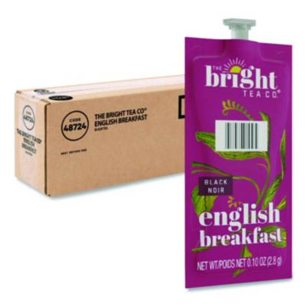 The Bright Tea Co. English Breakfast Black Tea Freshpack, 40/Carton