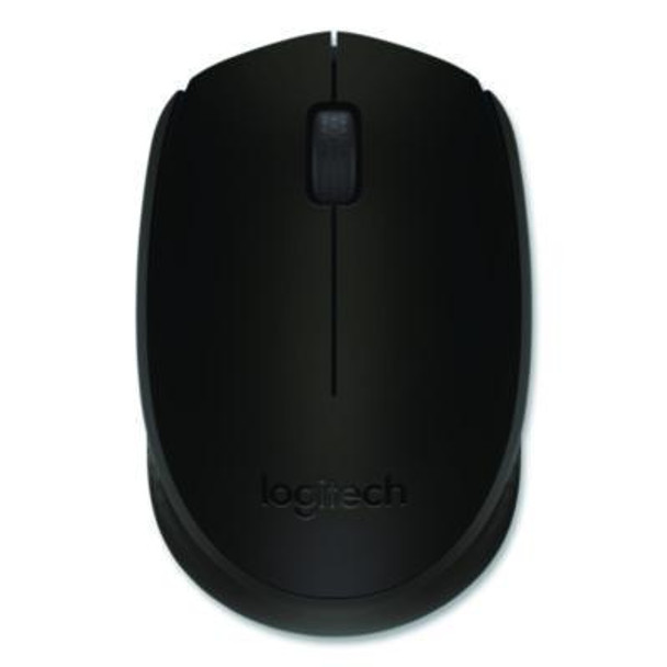 M170 Wireless Mouse, 2.4 Ghz Frequency/33 Ft Wireless Range, Left/Right Hand Use, Black