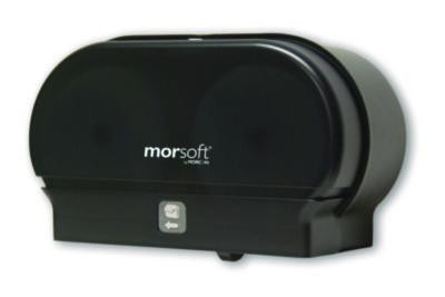 Morsoft Small Core Tissue Dispenser, 11.86 x 5.48 x 7.32, Black Translucent