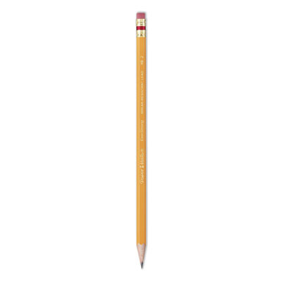 Everstrong #2 Pre-Sharpened Woodcase Pencils, Hb (#2), Black Lead, Yellow Barrel, Dozen