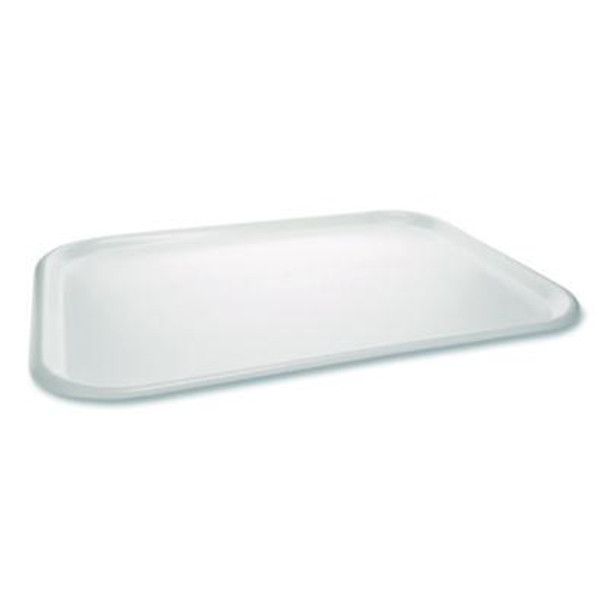 Laminated Foam Serving Tray, 18 x 14, White, 100/Carton