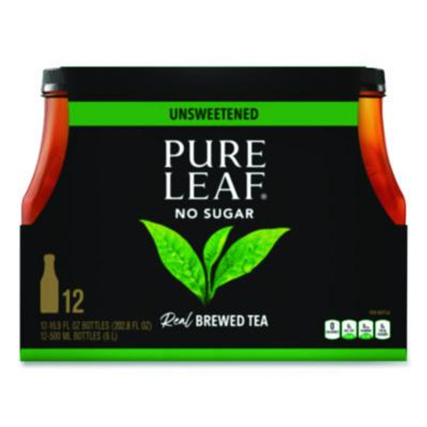 Iced Tea, Unsweetened, 18.5 Oz, 12/Carton