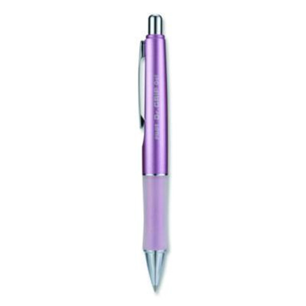 Dr. Grip Limited Gel Pen, Retractable, Fine 0.7 Mm, Black Ink, Champagne Mauve Barrel
