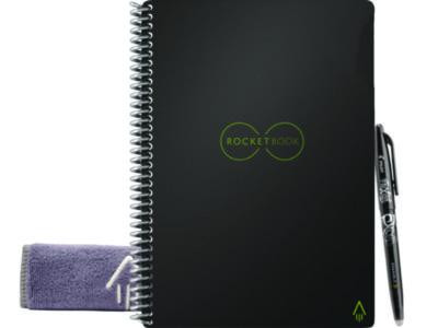 Core Smart Notebook, Medium/College Rule, Infinity Black Cover, (18) 8.8 x 6 Sheets