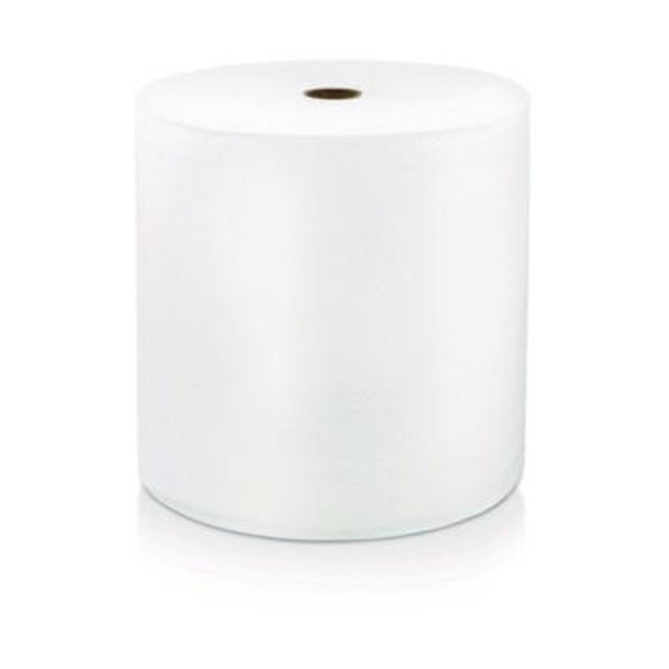 Hard Wound Roll Towel, Tad, 1-Ply, 7" x 1,200 Ft, White, 6 Rolls/Carton