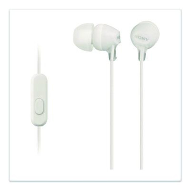 Mdrex15Ap Fashion Color Ex Earbuds, White