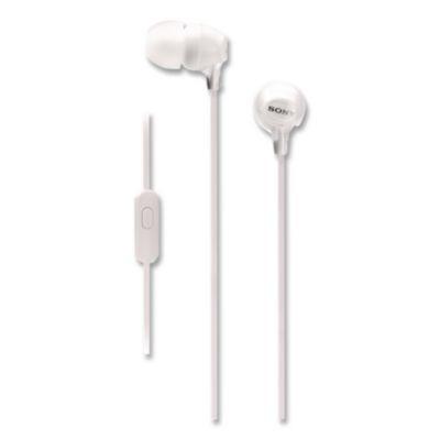 Mdrex15Ap Fashion Color Ex Earbuds, White