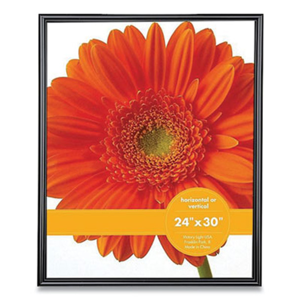 Plastic Poster Frame, 24 X 30 Insert, Black