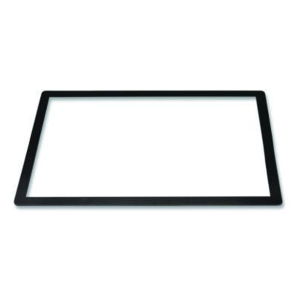 Menu Holder For 11 x 17 Menus, Landscape Orientation, 18.9 x 12.6 Holder, Clear/Black