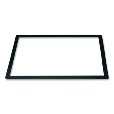 Menu Holder For 11 x 17 Menus, Landscape Orientation, 18.9 x 12.6 Holder, Clear/Black