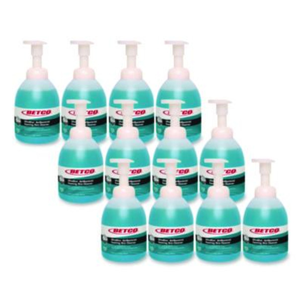 Ultrablue Antibacterial Foaming Skin Cleanser, Fragrance Free, 500 Ml Bottle, 12/Carton