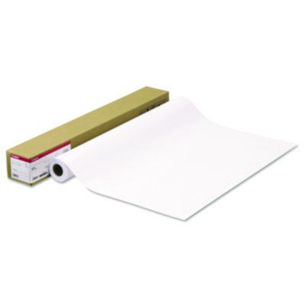 Heavyweight Coated Paper Roll, 2" Core, 6 Mil, 36" x 130 Ft, Matte White