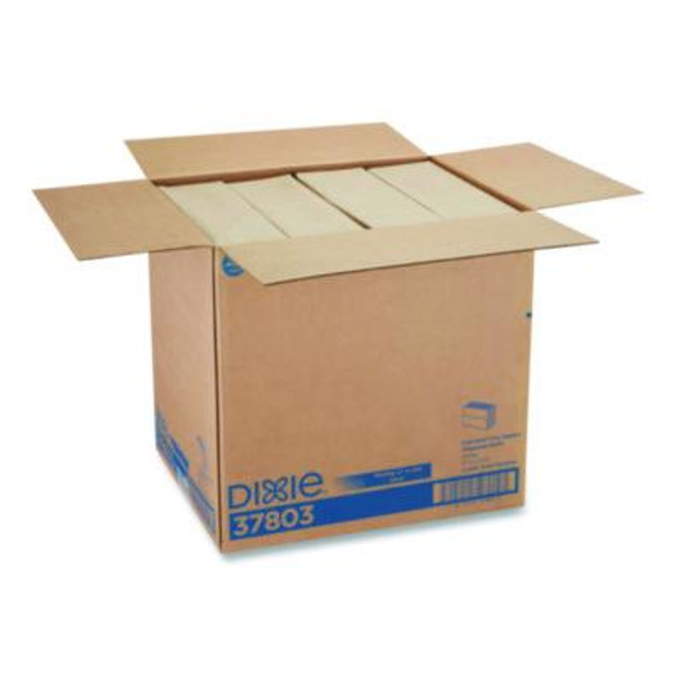 Interfold Napkin Refills, 1-Ply, 13 x 12, White, 600 Napkins/Pack,12 Packs/Carton