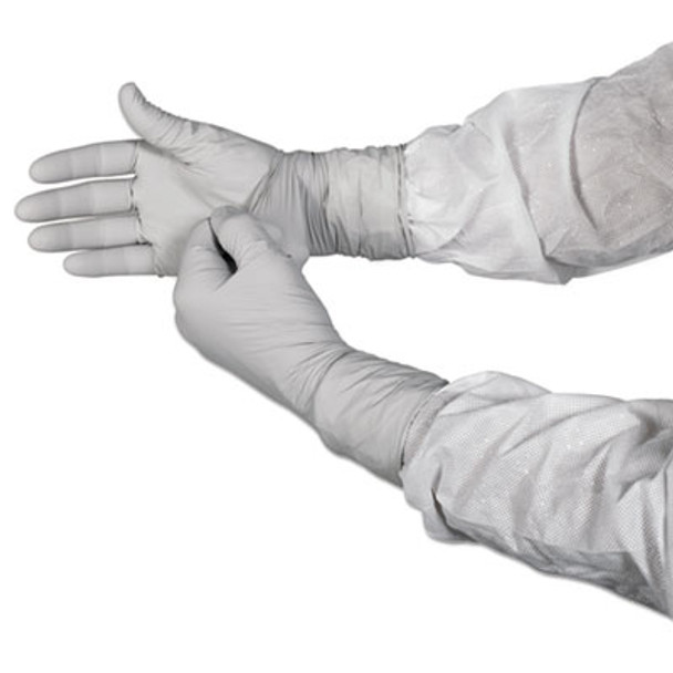 G3 Nxt* Nitrile Gloves, Packaged Sterile, Aql 1.5, Size 8, 4 Mil Thick, 12" Long, Gray, 60/Bag, 10 Bags/Carton