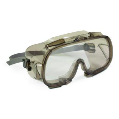 V80 Monogoggle Vpc Safety Goggles, Otg, Clear Anti-Fog Lens, Bronze Frame, 36/Carton