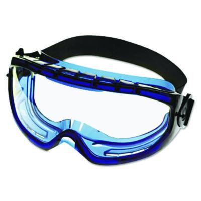V80 Monogoggle Xtr, Otg, Clear Anti-Fog Lens, Blue Frame