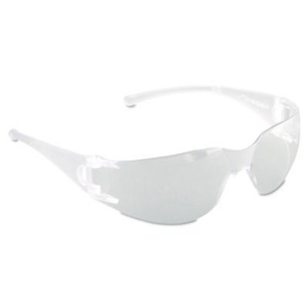 V10 Element Safety Glasses, Clear Frame, Clear Lens