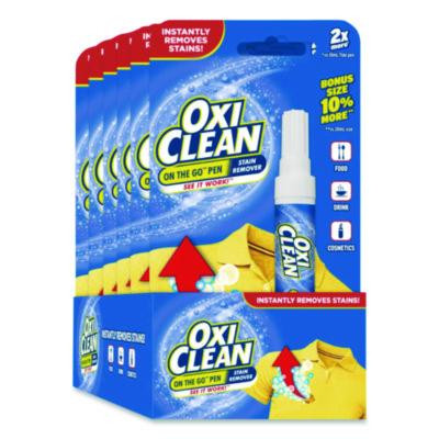 On-The-Go Pen Stain Remover, Unscented,  Bonus Size, 22 Ml, 6/Pack