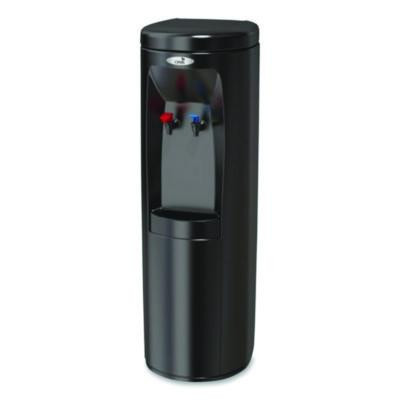 Atlantis Hot And Cold Water Dispenser, 1.4 Gal, 12.8 x 13 x 40.5, Black