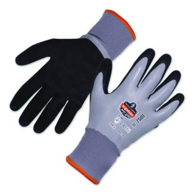 Proflex 7501 Coated Waterproof Winter Gloves, En388: 2131X, 11" Long, Xx-Large, Gray, Pair
