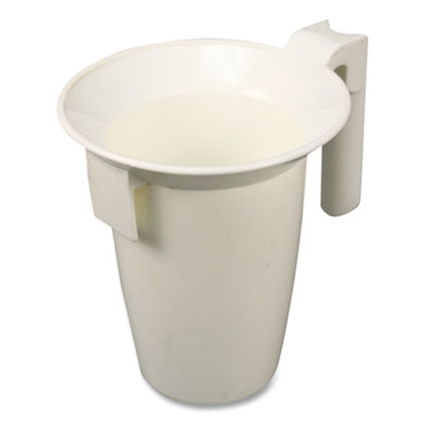 Value-Plus Toilet Bowl Caddy, Plastic, White