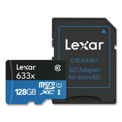 Microsdxc Memory Card, Uhs-I U1 Class 10, 128 Gb