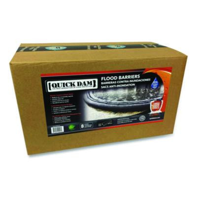 Flood Barriers, 6" x 10 Ft x 3.5", 8/Box