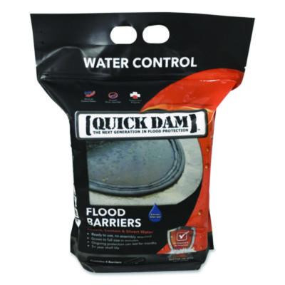 Flood Barriers, 6" x 5 Ft x 3.5", 4/Pack