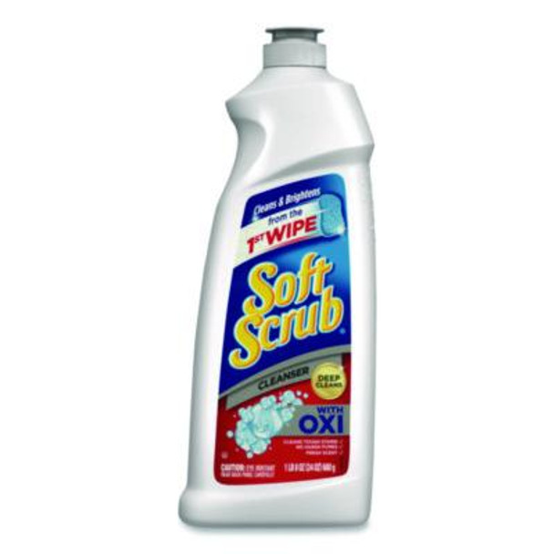 Oxi Cleanser, Clean Scent, 24 Oz Bottle, 8/Carton