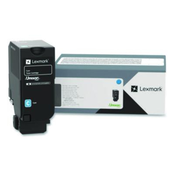 71C00Cg Toner, 5,000, Page-Yield, Cyan
