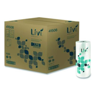 Kitchen Roll Towel, 2-Ply, 5 x 11, White, 170 Sheets/Roll, 24 Rolls/Carton