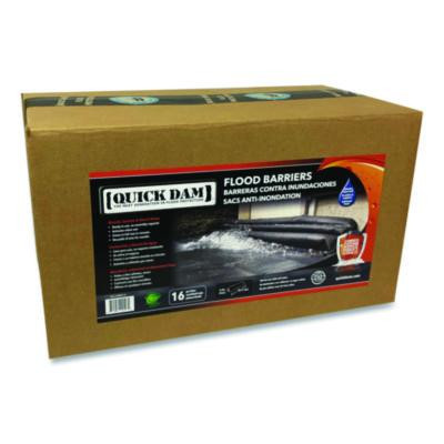 Flood Barriers, 6 " x 5 Ft x 3.5", 16/Box
