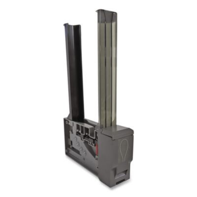 Cutlery Dispenser Tower, Holds 125 Spoons, 2.6 x 15.4, Gray, 10/Carton