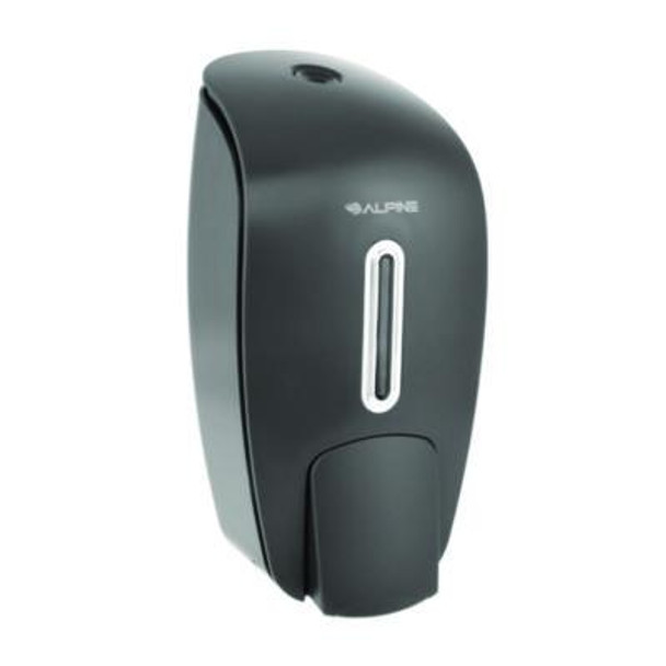 Surface Mounted Soap And Hand Sanitizer Dispenser, 27 Oz, 4.1 x 4.6 x 9.6, Gray