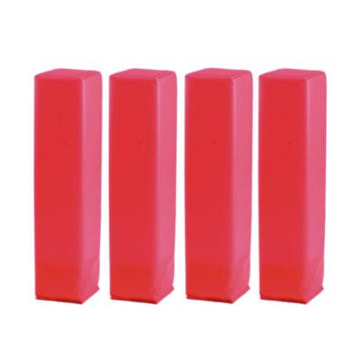 Line And End Zone Pylon Set, 18" x 4" Dia, 4/Set