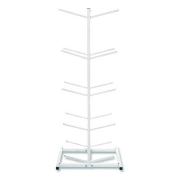 Double Medicine Ball Tree, 12" x 23" x 51", White