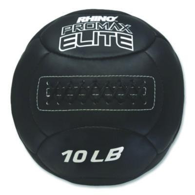 Rhino Promax Elite Medicine Ball, 10 Lb, Black